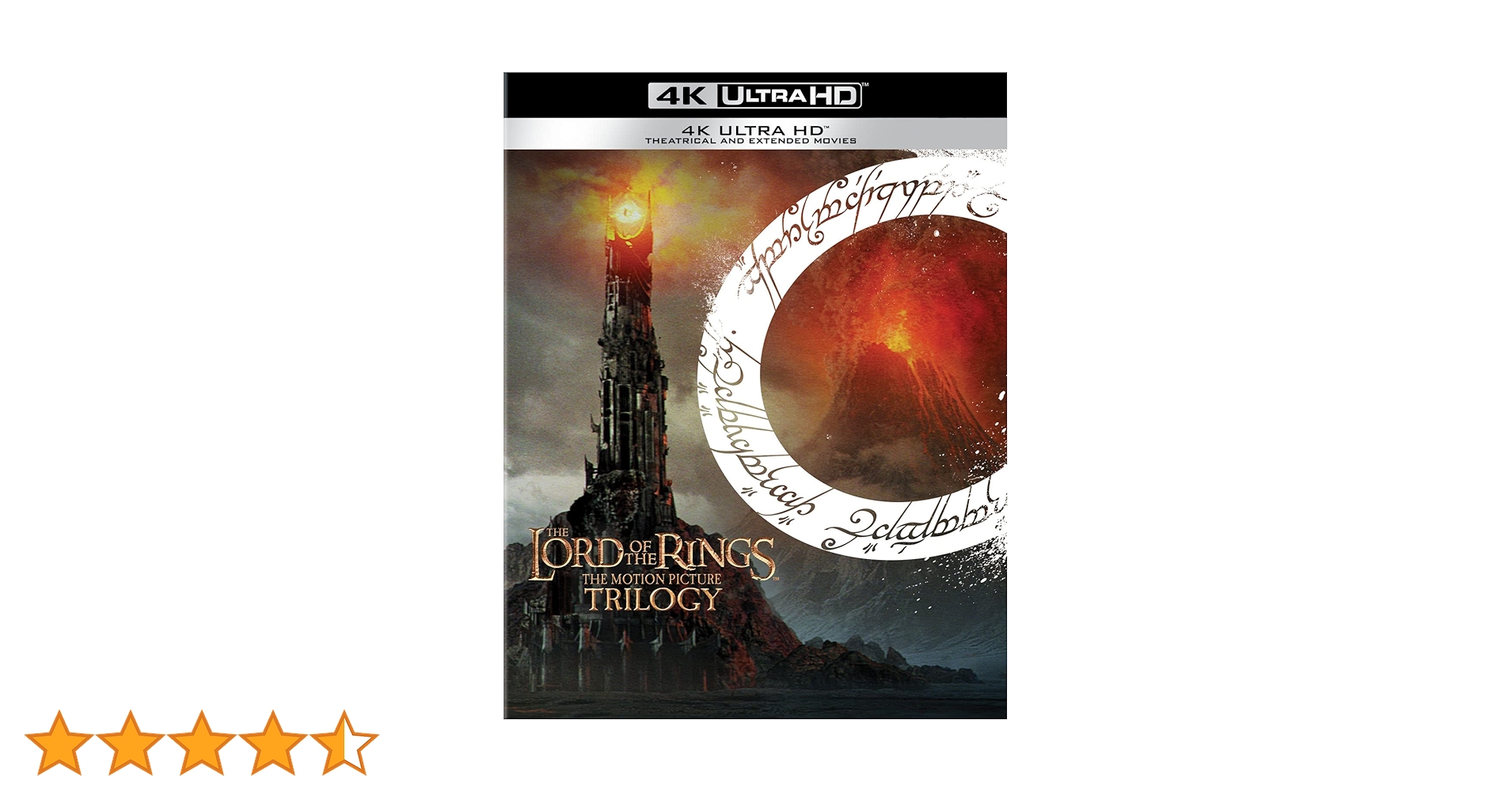 洋画・外国映画 The Lord of the Rings 4K UHD Blu-ray The Lord of the Rings Trilogy: Extended Editions (4K Ultra